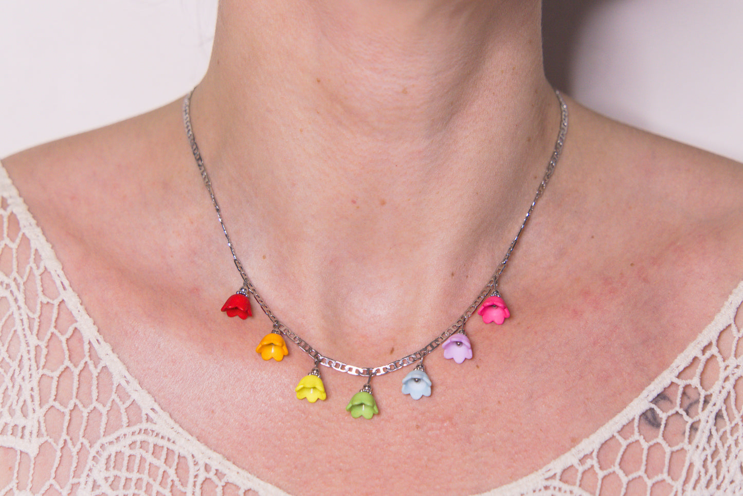 ARC-EN-TULIPES - Collier