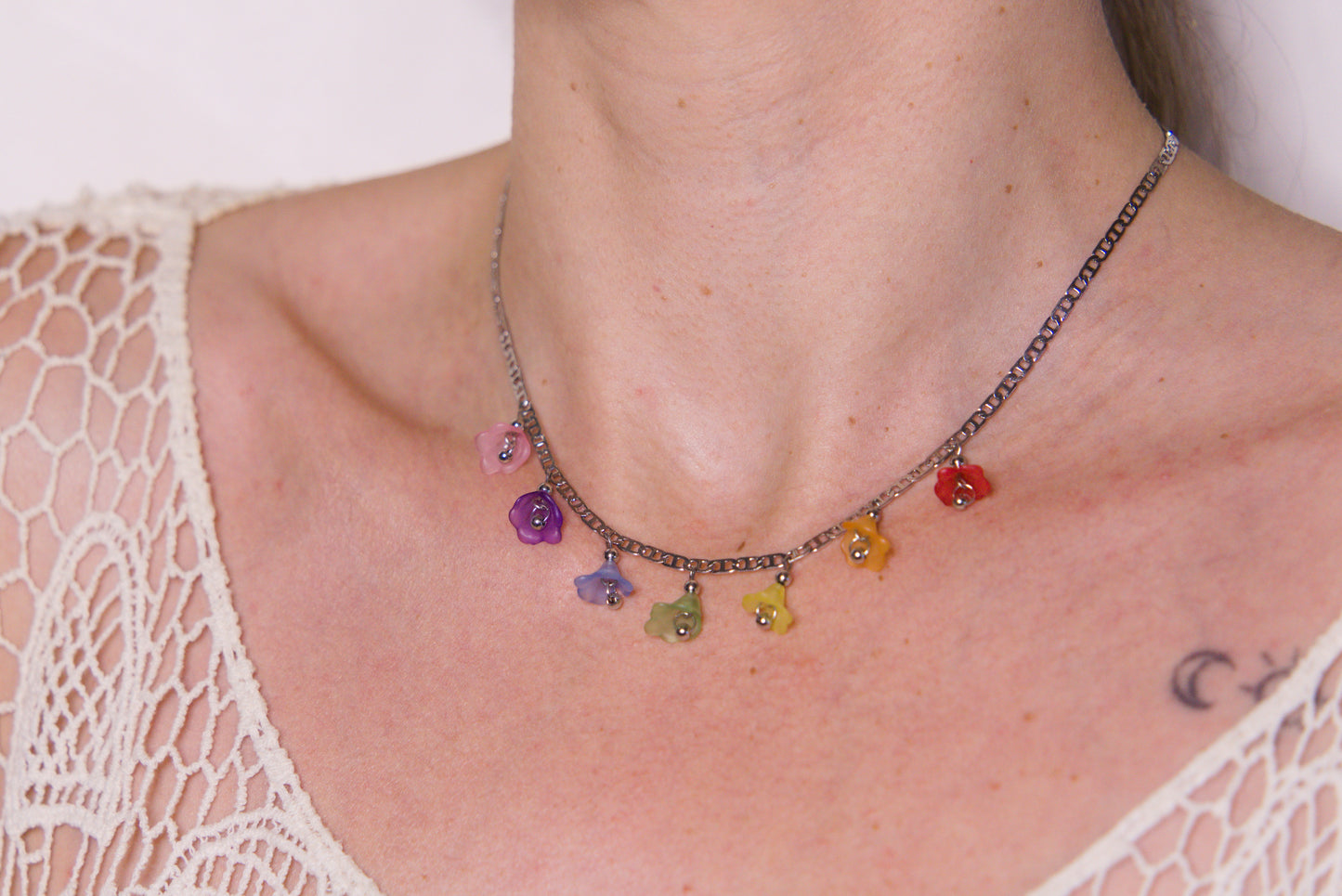 ARC-EN-FLEURS - Collier