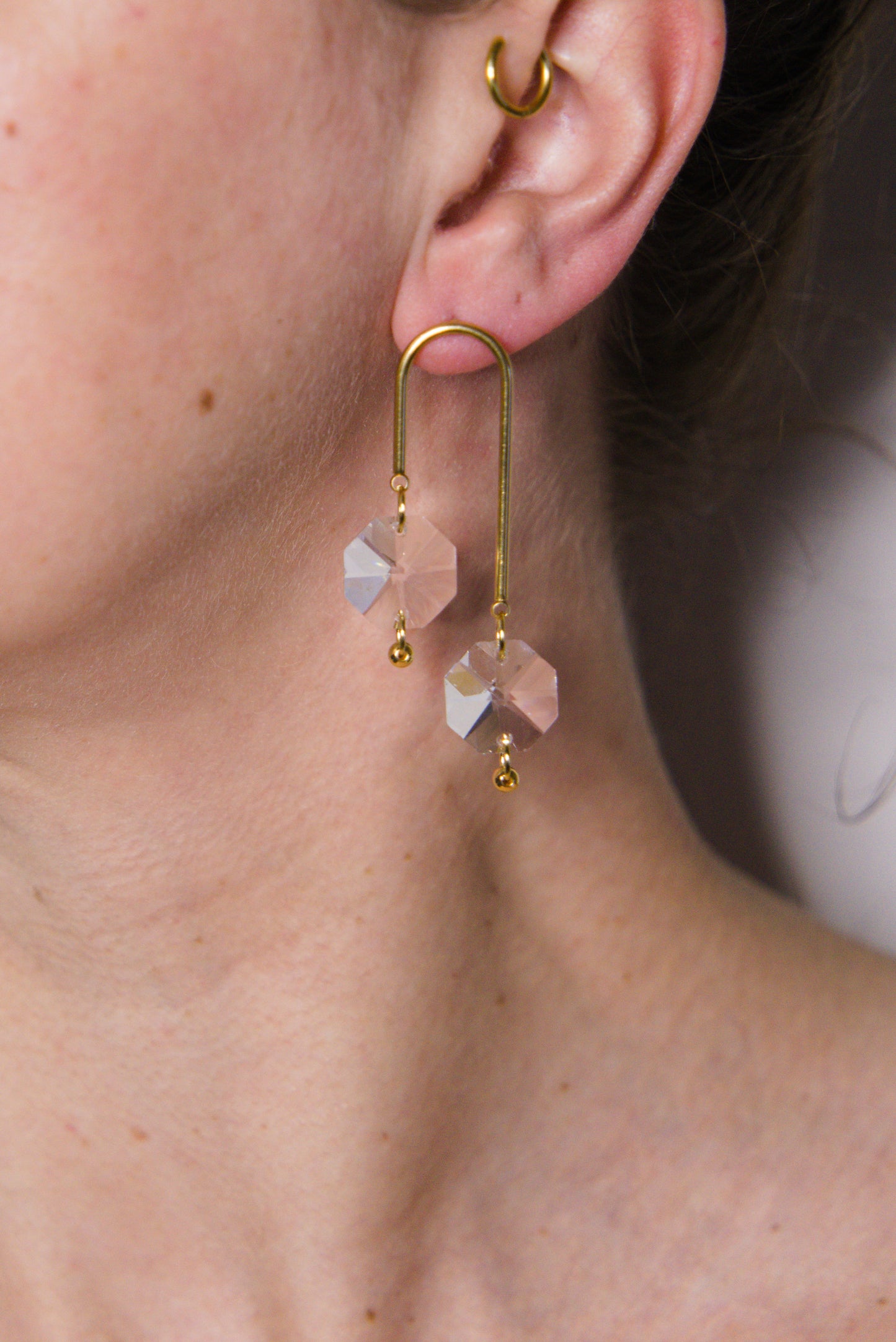 CRISTALIA - Boucles d'oreilles