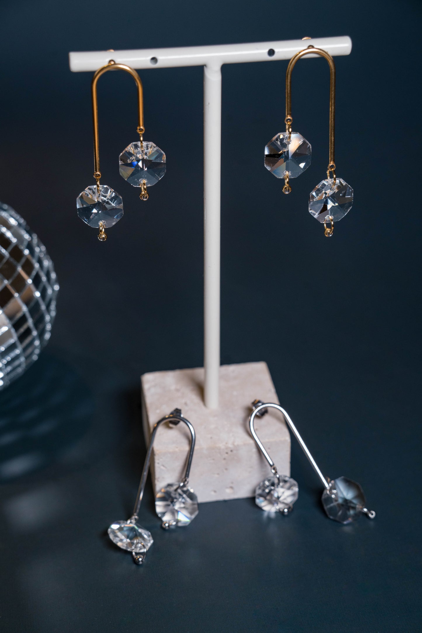 CRISTALIA - Boucles d'oreilles