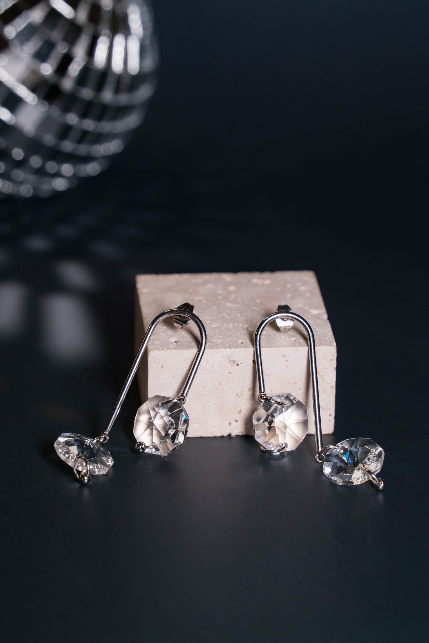CRISTALIA - Boucles d'oreilles