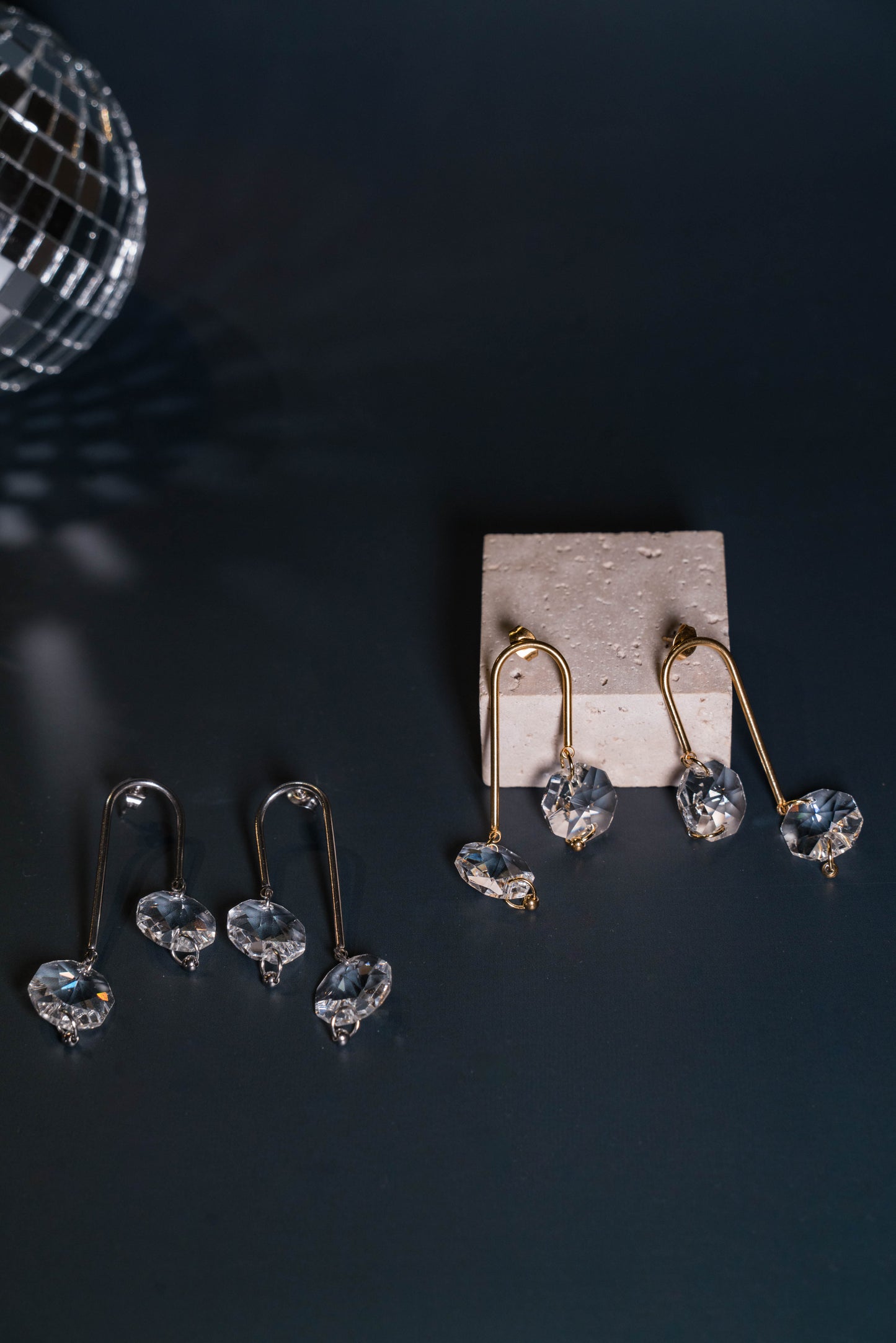 CRISTALIA - Boucles d'oreilles