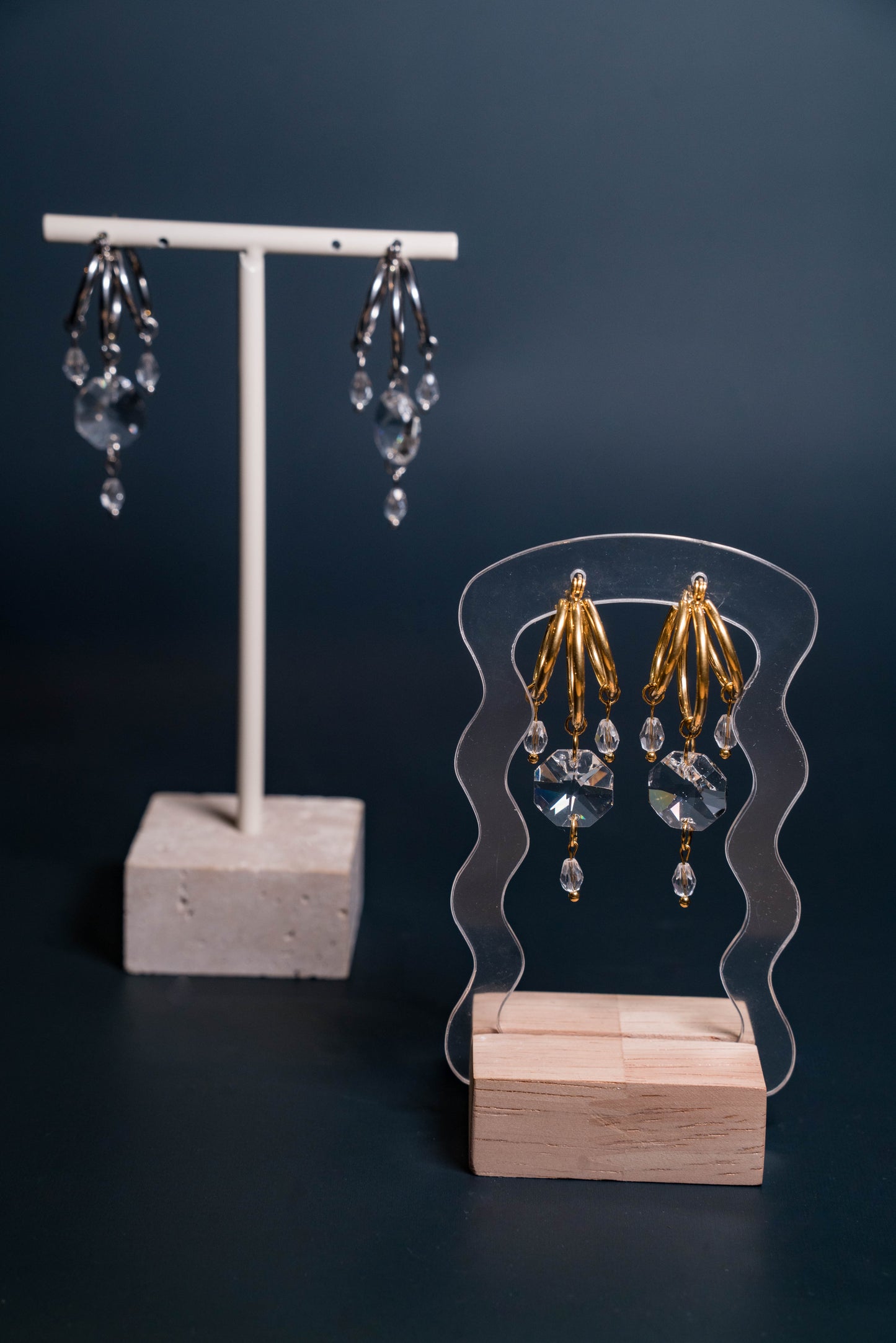 LUSTRE - Boucles d'oreilles