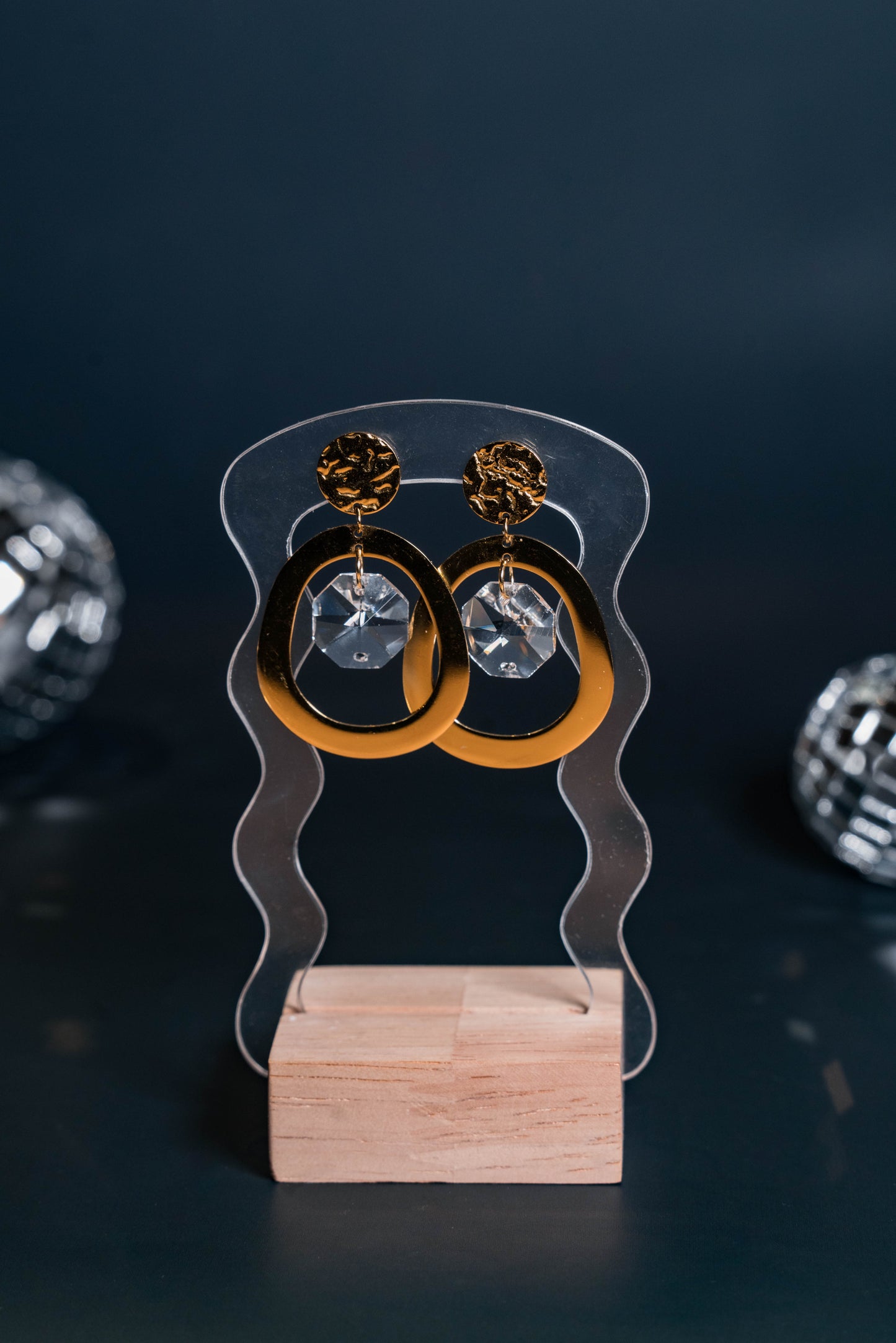 COURONNE - Boucles d'oreilles
