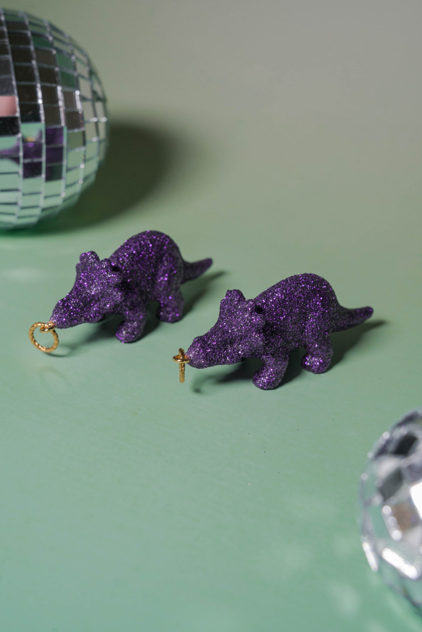 DINOSAURES VIOLET | 1 paire