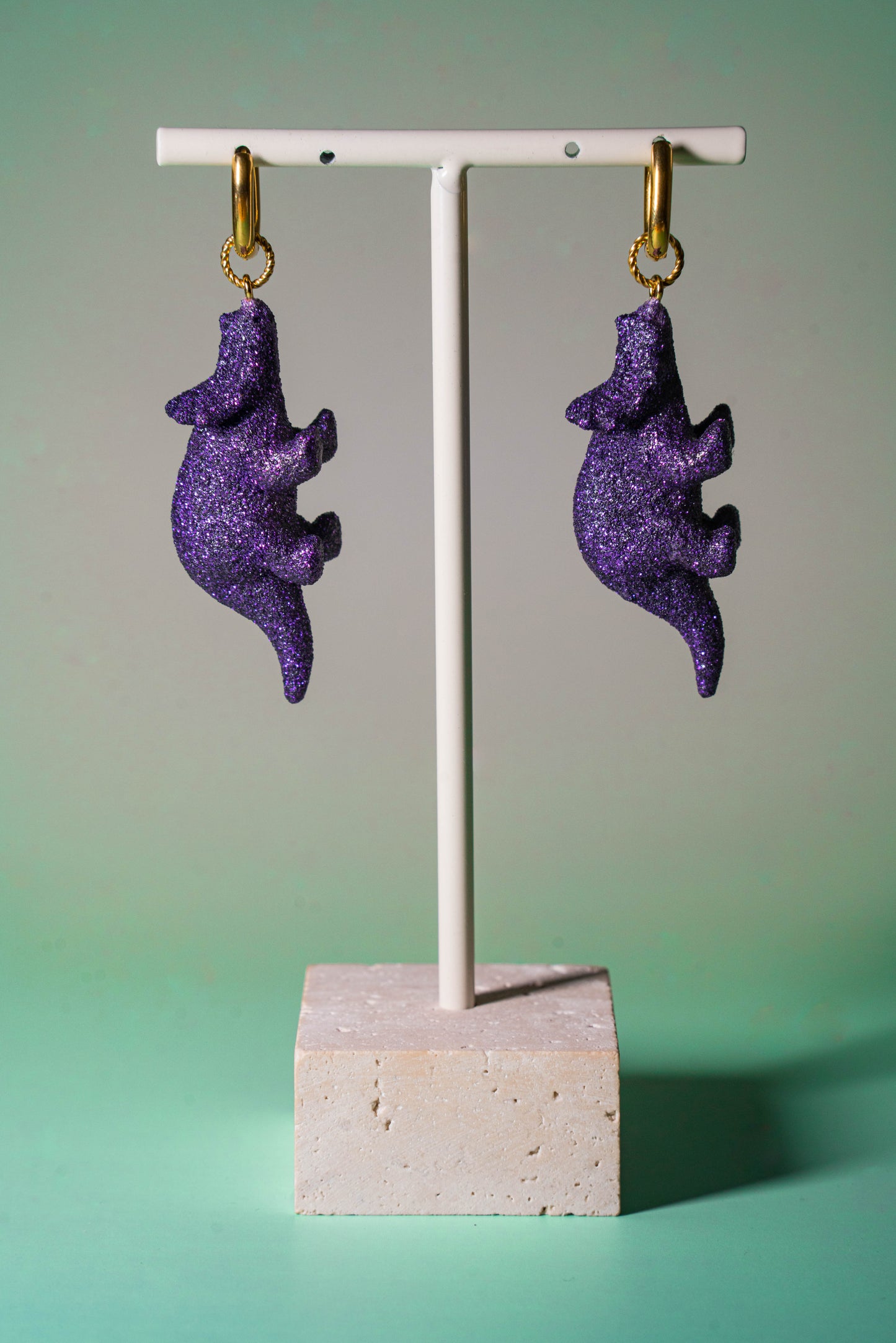 DINOSAURES VIOLET | 1 paire