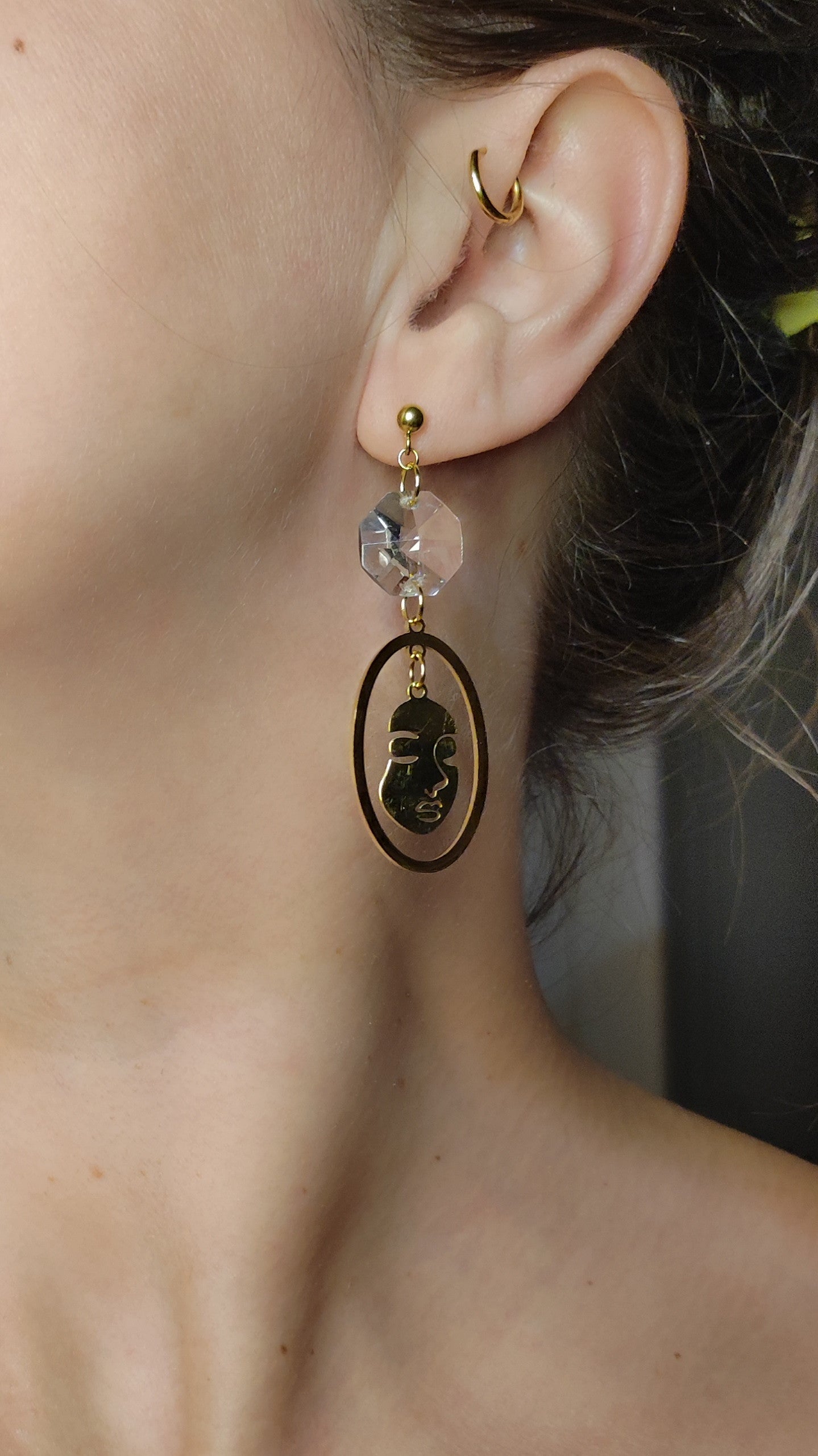 CELESTE - Boucles d'oreilles