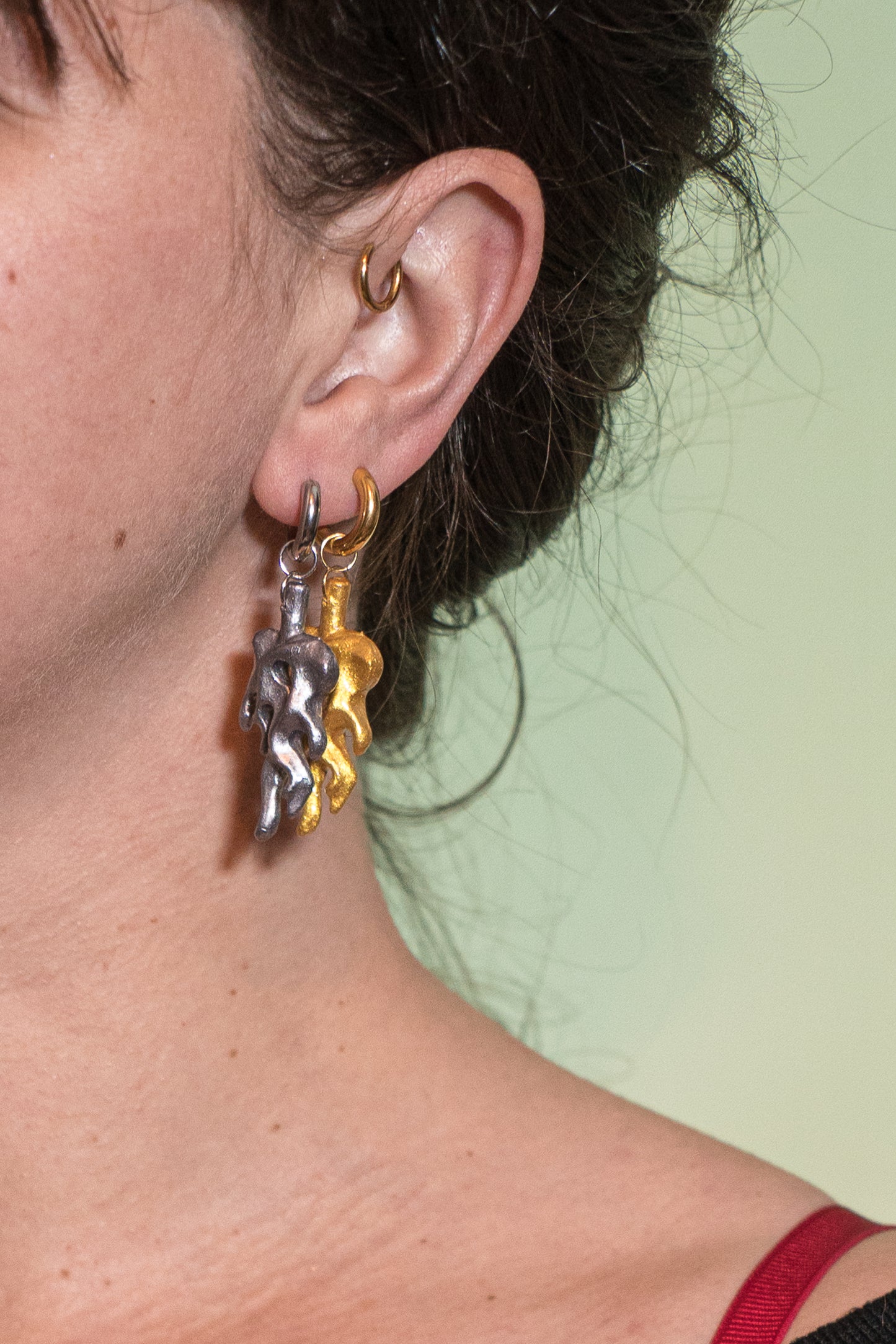 Boucles d'oreilles flammes
