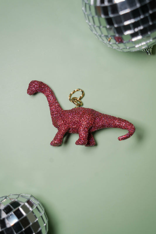 Pendentif DINOSAURE ROSE