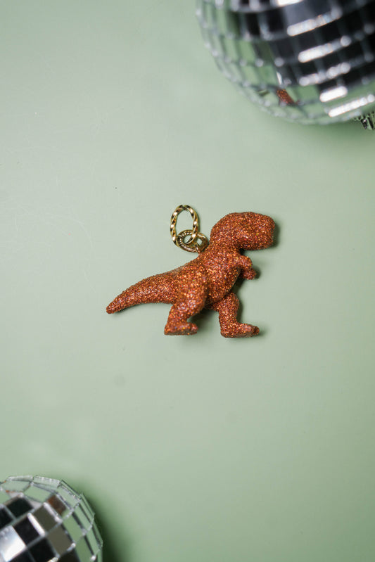 Pendentif DINOSAURE ORANGE