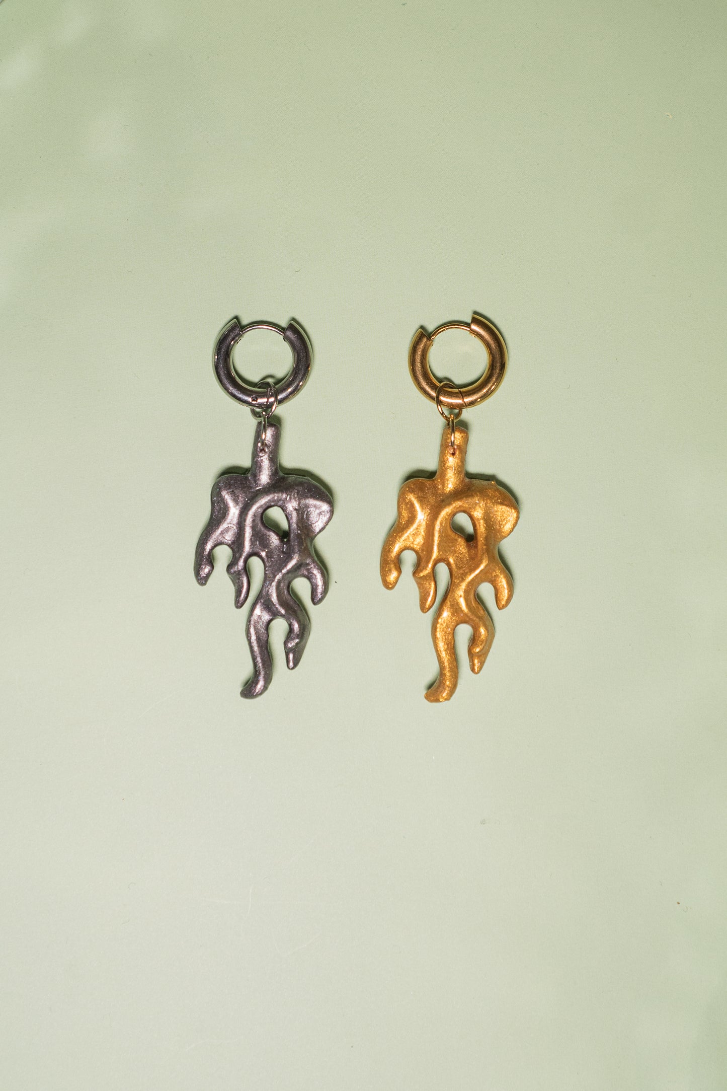 Boucles d'oreilles flammes