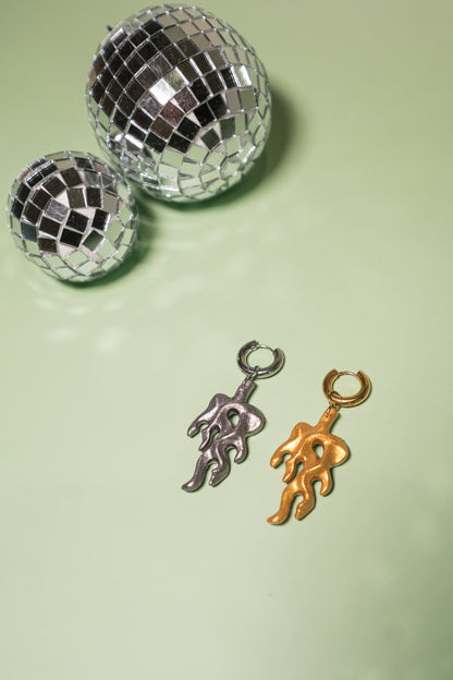 Boucles d'oreilles flammes